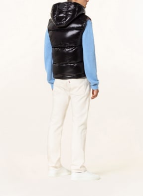 SAVE THE DUCK Quilted vest DEXTER , Color: BLACK (Image 1)