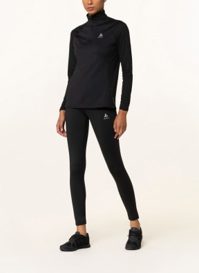 odlo Lauf-Tights ESSENTIAL WARM, Farbe: SCHWARZ (Bild 1)