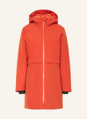 odlo Parka HALDEN S-THERMIC, Color: DARK ORANGE (Image 1)