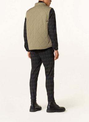 ARMEDANGELS Quilted vest VATNAA, Color: OLIVE (Image 1)