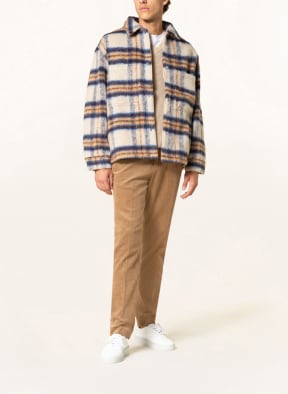 Levi's® Overshirt POROLA, Color: CREAM/ COGNAC/ BLUE (Image 1)