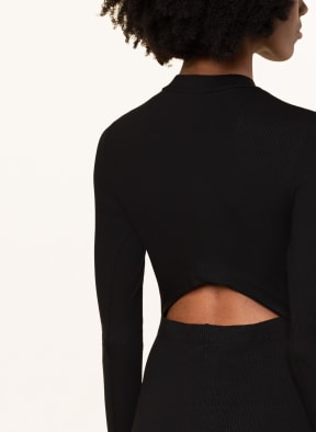EDITED Dress DIANE with cut-out, Color: BLACK (Image 1)