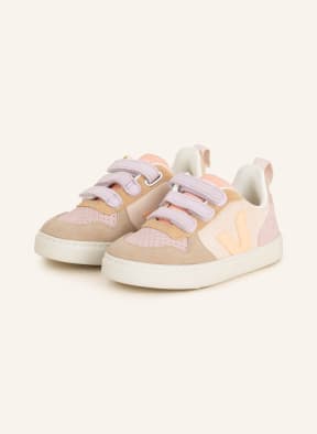 VEJA Sneaker V-10, Farbe: BEIGE/ HELLLILA/ HELLORANGE (Bild 1)