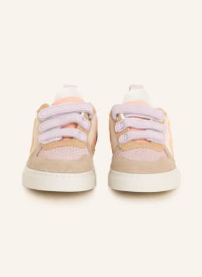 VEJA Sneaker V-10, Farbe: BEIGE/ HELLLILA/ HELLORANGE (Bild 1)