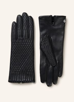ROECKL Leather gloves DARIEN , Color: BLACK (Image 1)