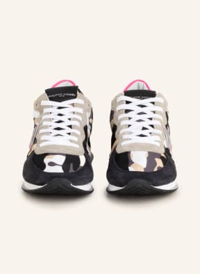 PHILIPPE MODEL Sneakers TRPX, Color: DARK GRAY/ CREAM/ PINK (Image 1)