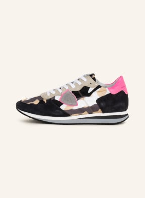 PHILIPPE MODEL Sneakers TRPX, Color: DARK GRAY/ CREAM/ PINK (Image 1)