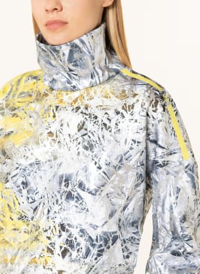 ULLI EHRLICH SPORTALM Long sleeve shirt , Color: DARK GRAY/ SILVER/ YELLOW (Image 1)