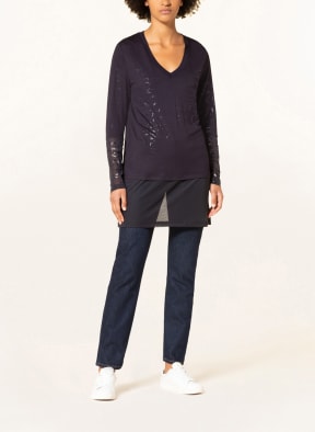 SPORTALM Blusenshirt, Farbe: DUNKELBLAU (Bild 1)