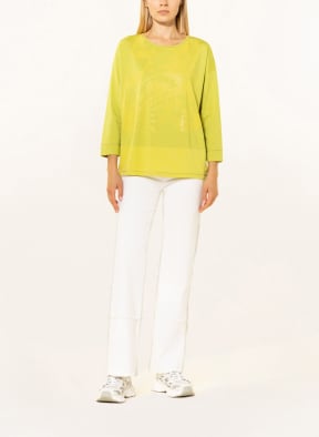 SPORTALM Shirt mit 3/4-Arm, Farbe: GELB (Bild 1)