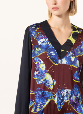 SPORTALM Blusenshirt, Farbe: DUNKELROT/ BLAU/ GELB (Bild 1)