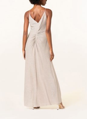 ADRIANNA PAPELL Evening dress with glitter thread , Color: SILVER (Image 1)