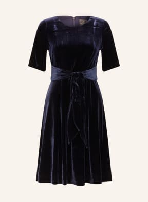 ADRIANNA PAPELL Samtkleid, Farbe: DUNKELBLAU (Bild 1)