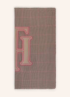 TOMMY HILFIGER Scarf , Color: BEIGE/ PINK (Image 1)