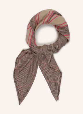 TOMMY HILFIGER Scarf , Color: BEIGE/ PINK (Image 1)