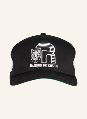 RHUDE Cap, Color: BLACK/ GREEN (Image 1)