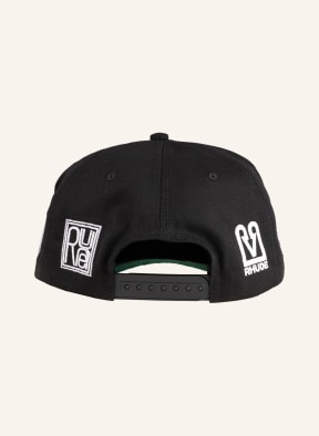 RHUDE Cap, Color: BLACK/ GREEN (Image 1)