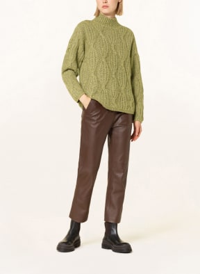 REPEAT Cashmere sweater, Color: LIGHT GREEN/ YELLOW (Image 1)