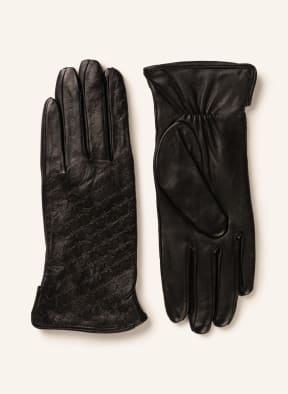 JOOP! Leather gloves, Color: 001 BLACK/001 (Image 1)