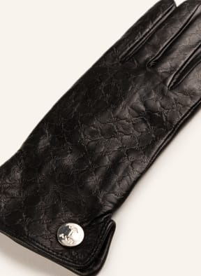 JOOP! Leather gloves, Color: 001 BLACK/001 (Image 1)
