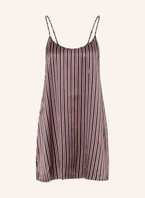 LA PERLA Negligé SILK aus Seide, Farbe: DUNKELROT/ ROSÉ/ SCHWARZ (Bild 1)