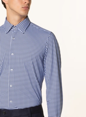 BOSS Jersey shirt HANK PERFORMANCE slim fit, Color: WHITE/ LIGHT BLUE/ BLACK (Image 1)