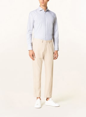 BOSS Jersey shirt HANK PERFORMANCE slim fit , Color: CREAM/ DARK BLUE (Image 1)