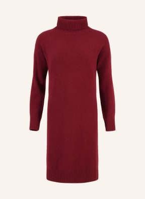 FYNCH-HATTON Knit dress in merino wool, Color: DARK RED (Image 1)