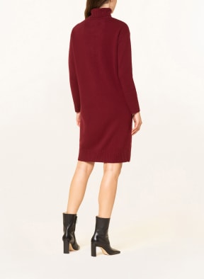 FYNCH-HATTON Knit dress in merino wool, Color: DARK RED (Image 1)