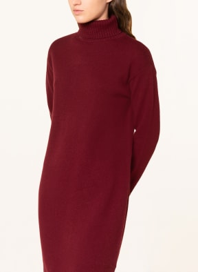 FYNCH-HATTON Knit dress in merino wool, Color: DARK RED (Image 1)