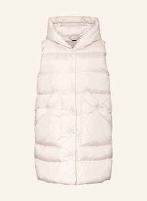 MARC CAIN Down vest, Color: CREAM (Image 1)