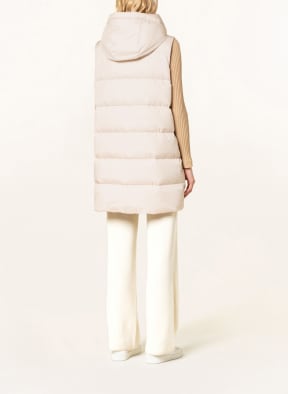 MARC CAIN Down vest, Color: CREAM (Image 1)