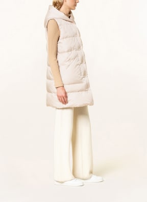 MARC CAIN Down vest, Color: CREAM (Image 1)