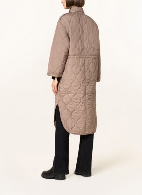 NEO NOIR Quilted coat FORD, Color: TAUPE (Image 1)