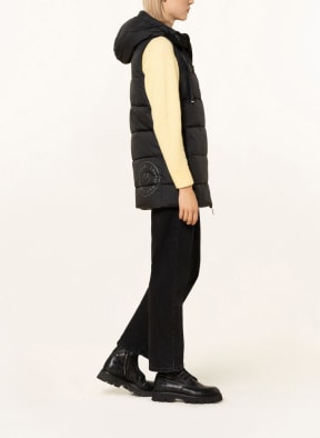 LIEBLINGSSTÜCK Quilted vest INSAL, Color: BLACK (Image 1)