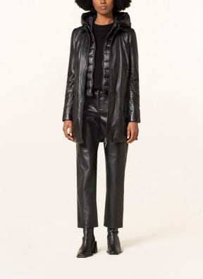 MILESTONE Lederjacke MS-TRACI mit abnehmbarer Blende, Farbe: SCHWARZ (Bild 1)