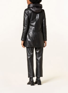 MILESTONE Lederjacke MS-TRACI mit abnehmbarer Blende, Farbe: SCHWARZ (Bild 1)