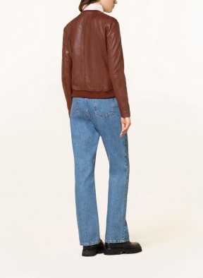 Maze Lederblouson, Farbe: BRAUN (Bild 1)