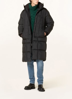 TIGER OF SWEDEN Quilted coat KENNISON, Color: BLACK (Image 1)