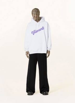 VETEMENTS Oversized hoodie SWEET, Color: WHITE (Image 1)