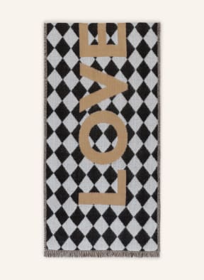 CODELLO Schal, Farbe: WEISS/ SCHWARZ (Bild 1)
