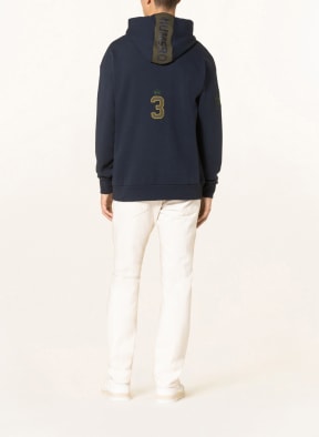 LA MARTINA Hoodie with embroidery, Color: DARK BLUE (Image 1)