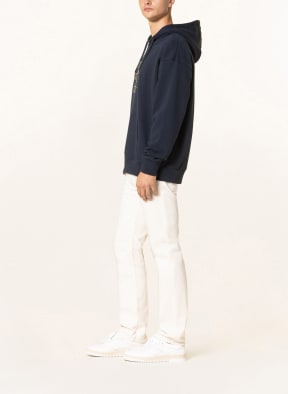 LA MARTINA Hoodie with embroidery, Color: DARK BLUE (Image 1)