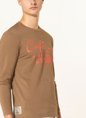 LA MARTINA Long sleeve shirt, Color: BROWN (Image 1)