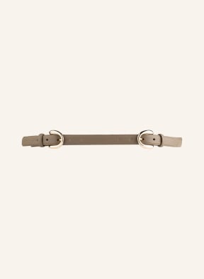 abro Ledergürtel , Farbe: TAUPE (Bild 1)