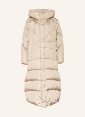 WEEKEND MaxMara Down coat ZEBIO, Color: BEIGE (Image 1)