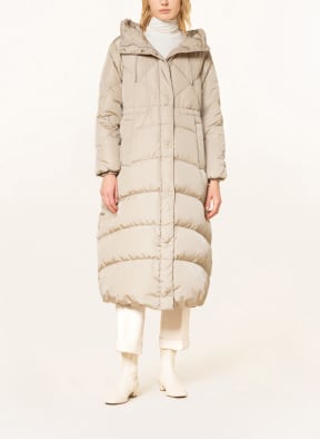 WEEKEND MaxMara Down coat ZEBIO, Color: BEIGE (Image 1)