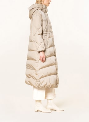 WEEKEND MaxMara Down coat ZEBIO, Color: BEIGE (Image 1)