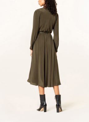 MaxMara STUDIO Seidenkleid EPSILON , Farbe: KHAKI (Bild 1)