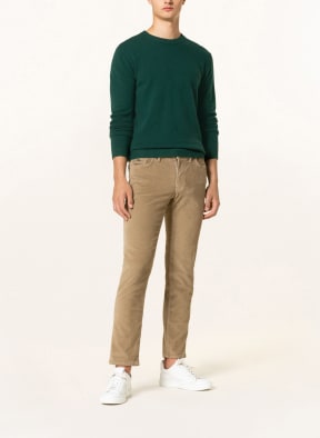 BRAX Corduroy trousers CADIZ straight fit , Color: BEIGE (Image 1)